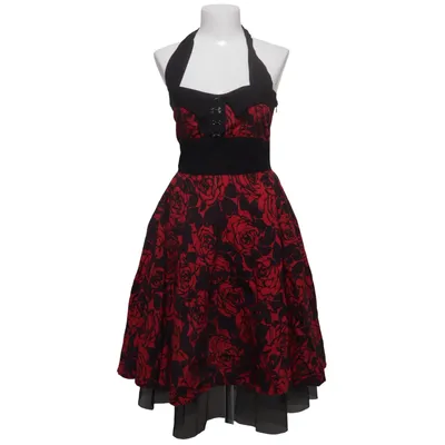 Jurk (Rood, Zwart) van Rockabella Katoen, Polyester