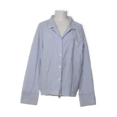 Pyjama shirt (Blauw, Wit) van Alobha Katoen, Polyester