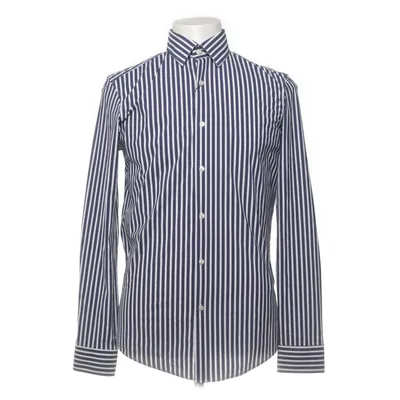 Shirt (Blauw, Wit) van Zara Polyamide, Elastaan