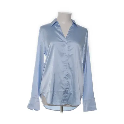 Shirt (Blauw) van H&M Modern Classic Polyester, Elastaan