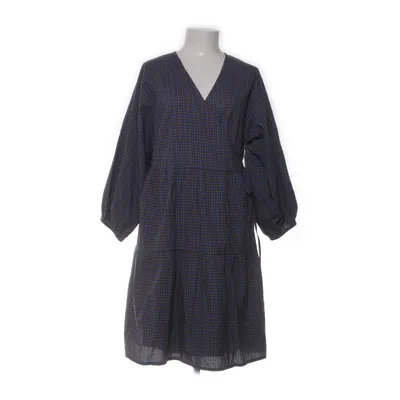 Wrap dress (Blue, Multicolored) from Boii Cotton