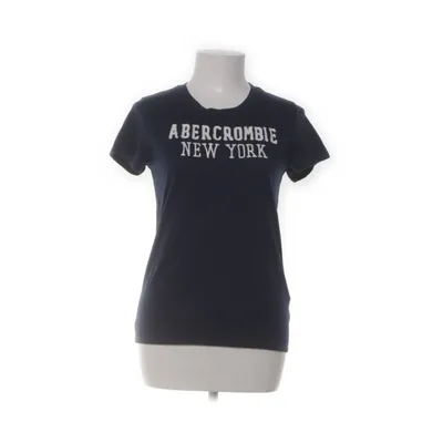 T-shirt (Blauw) van Abercrombie & Fitch Katoen, Polyester
