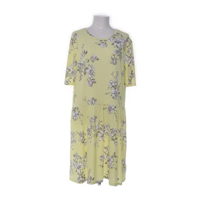 Jurk (Geel, Meerkleurig) van Jean Pascale Elastaan, Polyester