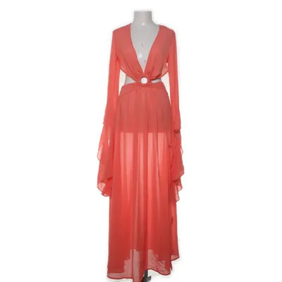 Långklänning (Röd) från Boohoo Polyester