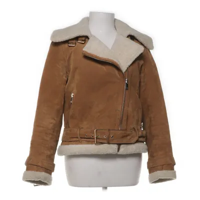 Shearlingjacka (Brun) från Zara Woman Polyester