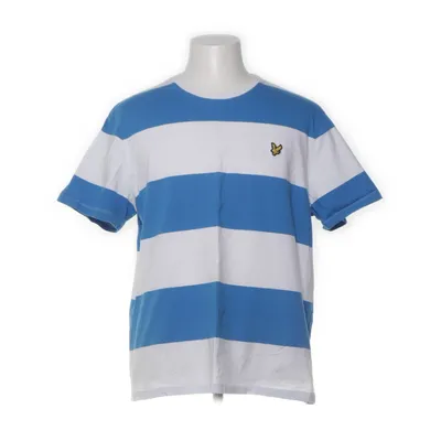 T-shirt (Blue, White) from Lyle & Scott Cotton