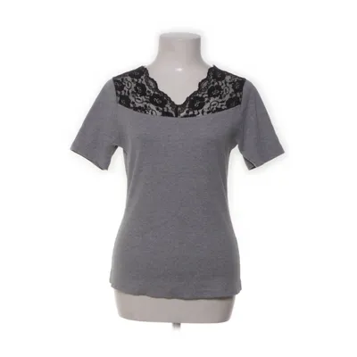 Topp (Grå, Svart) från Bodyflirt Elastan, Polyester, Viskos