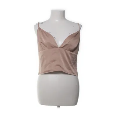Crop top (Beige) fra Bik Bok Polyester, Elastan
