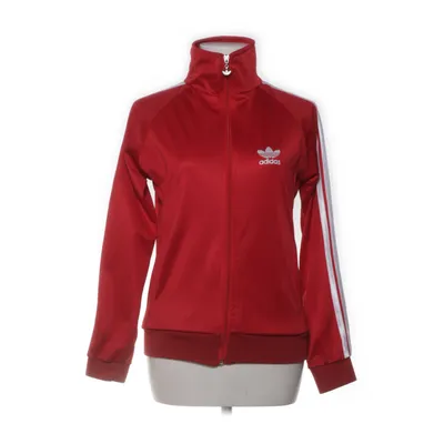Träningsjacka (Röd, Vit) från Adidas Polyester