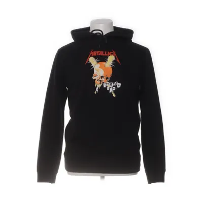 Capuchon sweater (Zwart, Meerkleurig) van Divided by H&M Katoen, Polyester