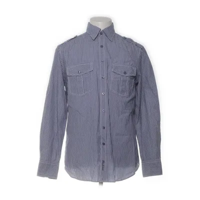 Shirt (White, Blue) from Peckott Cotton