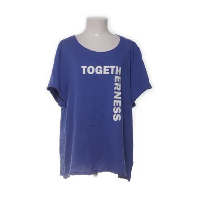 T-shirt (Blå) från ONLY Carmakoma Bomull