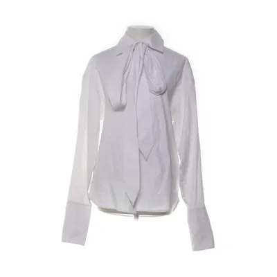 Knytblus (Vit) från H&M Studio Bomull