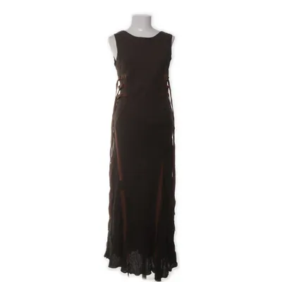 Maxi jurk (Bruin) van Via dei Ciclamini Wol, Viscose