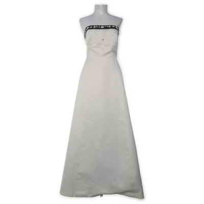Aftonklänning (Vit, Svart) från Milano Polyester