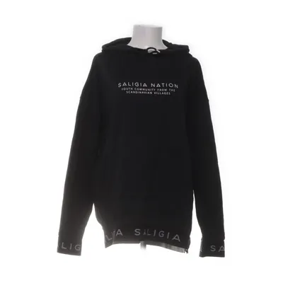 Huvtröja (Svart, Vit) från Saligia Bomull, Polyester