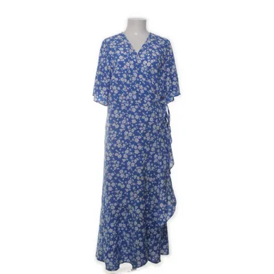 Omlottklänning (Blå, Vit) från Pernilla Wahlgren Design Polyester