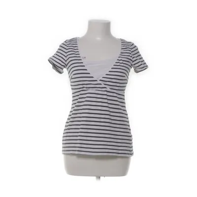 Nursing top (Blue, White) from H&M Mama Cotton, Elastane