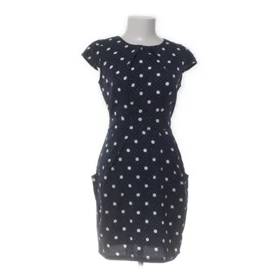 Jurk (Blauw, Wit) van Qed London Polyester