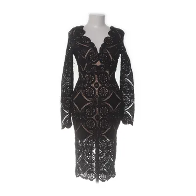 Cocktail dress (Black, Beige) from Love Triangle Polyester
