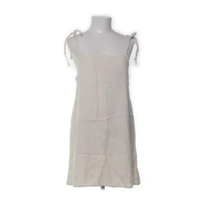 Dress (Beige) from Miss Selfridge Linen, Viscose