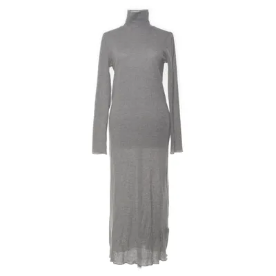 Turtleneck kjole (Grå, Sølv) fra Zara Polyester, Bomuld