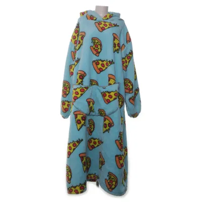 Hood dress (Blue, Multicolored)