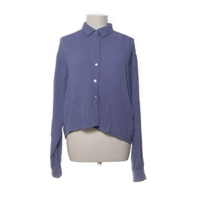 Shirt (Blauw) van Dobber Viscose, Polyester, Elastaan