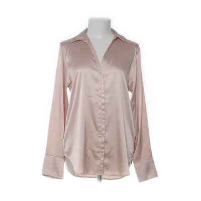Skjorte (Pink) fra H&M Modern Classic Elastan, Polyester