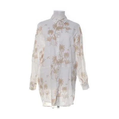 Shirt dress (Beige) from Desmond & Dempsey x H&M Cotton, Linen