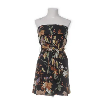 Dress (Black, Multicolored) from Penélope & Mónica Cruz for Mango Acetate, Cotton
