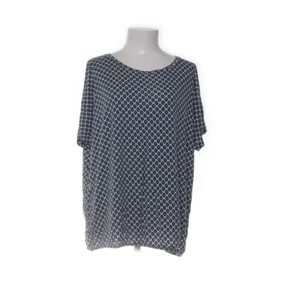 Top (Wit, Blauw) van Essentials Elastaan, Viscose