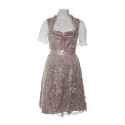Dirndl (Purple, Multicolored) from Krüger Madl Cotton, Polyester