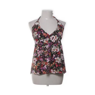 Halter neck top (Black, Multicolored) from Brooker Cotton, Elastane