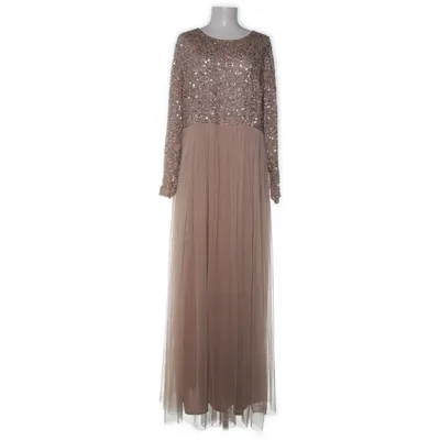 Evening gown (Beige) from Maya Deluxe Polyester