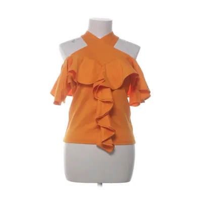 Top (Orange) from Rodebjer Elastane, Polyamide, Viscose