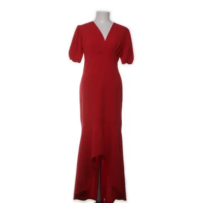 Aftenkjole (Rød) fra Boohoo Elastan, Polyester