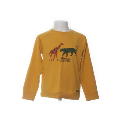 Långärmad t-shirt (Gul, Flerfärgad) från Villervalla Ekologisk bomull, Elastan