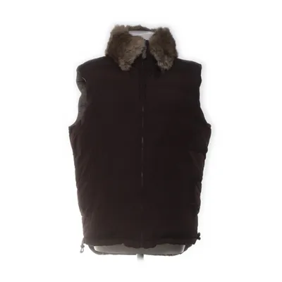 Ytterväst (Brun, Vit) från Tommy Hilfiger Dun, Fjädrar, Kaninpäls, Nylon, Polyester, Ull, Viskos