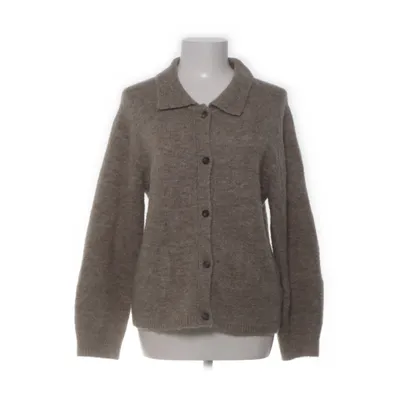 Cardigan (Brown, Gray) from Boii Alpaca wool, Elastane, Polyester, Wool
