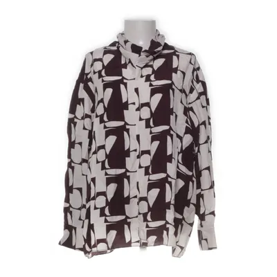 Blouse (Bruin, Beige) van Marimekko Cupro, Viscose