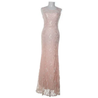 Avondjurk (Roze) van Eva Elola Elastaan, Nylon