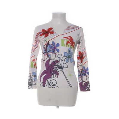 Pullover (White, Multicolored) from New Sensation Viscose, Cotton, Elastane