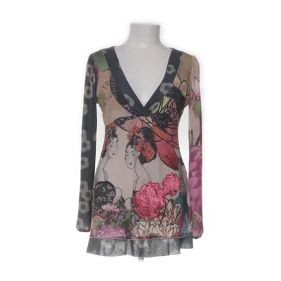Tunic (Beige, Multicolored) from Desigual Elastane, Polyester