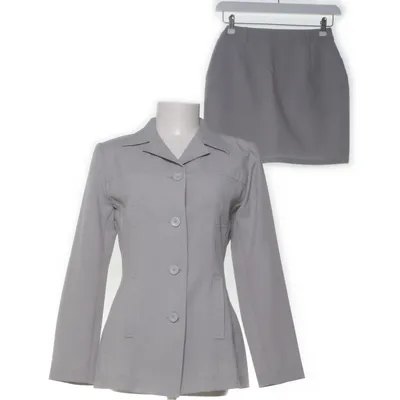 Mantelpak (Grijs) van Hennes Collection Polyester