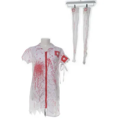 Fancy dress (White, Red) from Party lits Collection Polyester