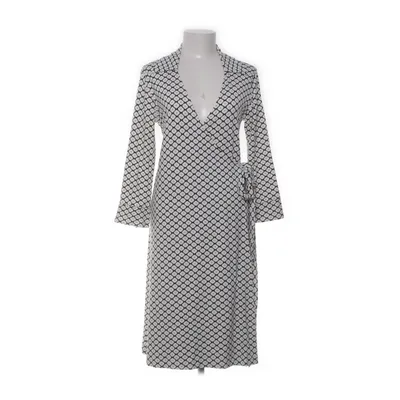 Omlottklänning (Vit, Svart) från Vera Velour Elastan, Viskos