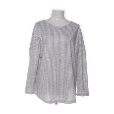 Long sleeve T-shirt (Gray, White) from Maria & Gabriele Cotton, Polyester