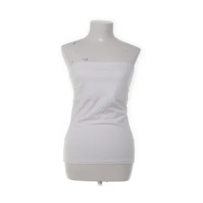 Tube top (Wit) van H&M Basic Katoen, Elastaan