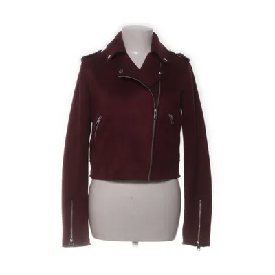 Biker jacket (Red) from Page One Elastane, Polyester